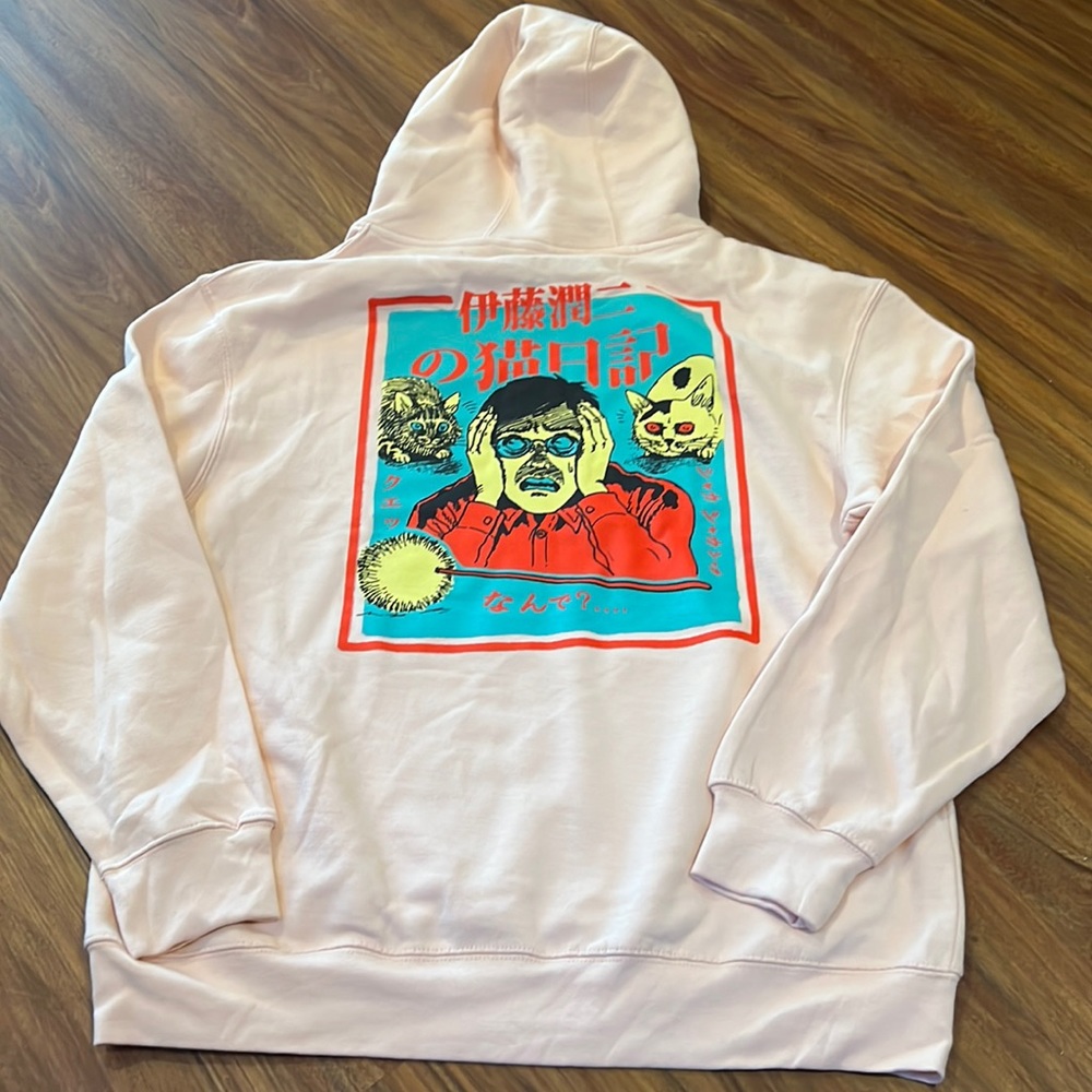 Junji ito hoodie Sz L